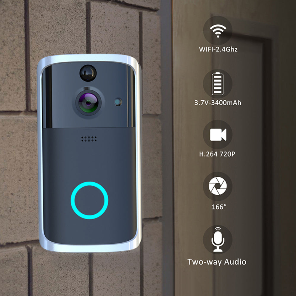 WiFi Video Doorbell Camera - Smart Wireless Security Doorbell with Camera