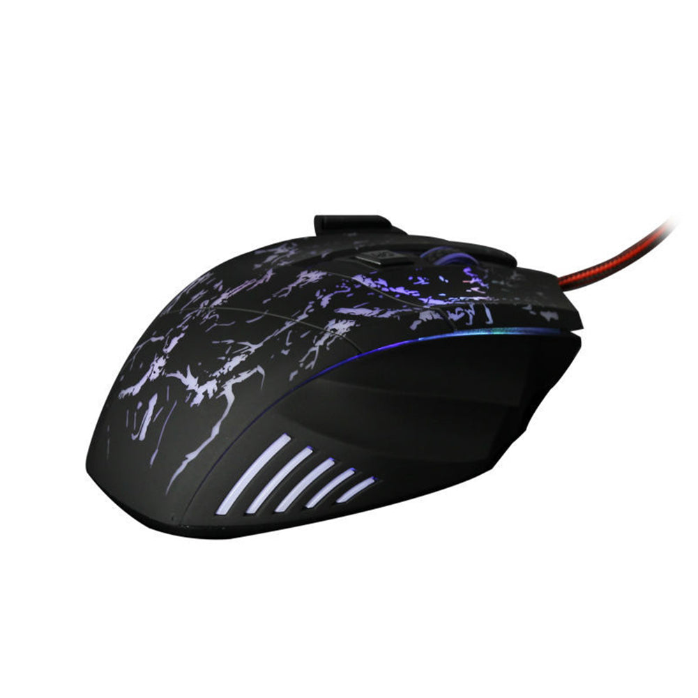 Ergonomic Gaming Mouse - Wired USB Computer Mouse for PC & Laptop