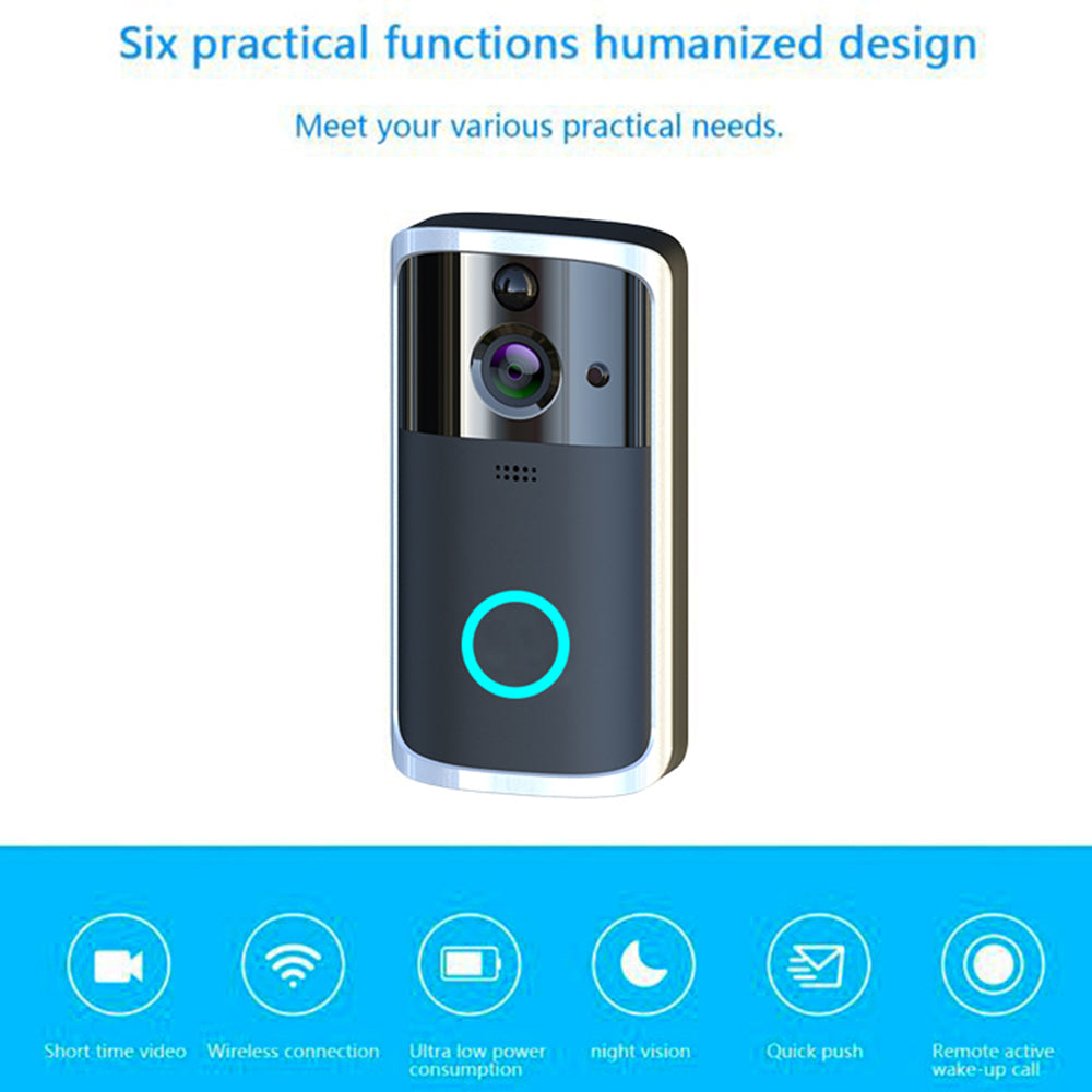 WiFi Video Doorbell Camera - Smart Wireless Security Doorbell with Camera